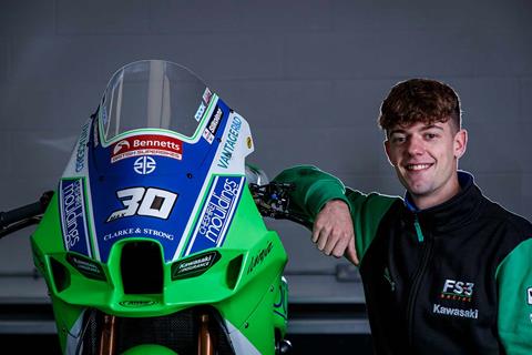 BSB: Max Cook to make Superbike debut with Cheshire Mouldings FS-3 Racing Kawasaki in 2023