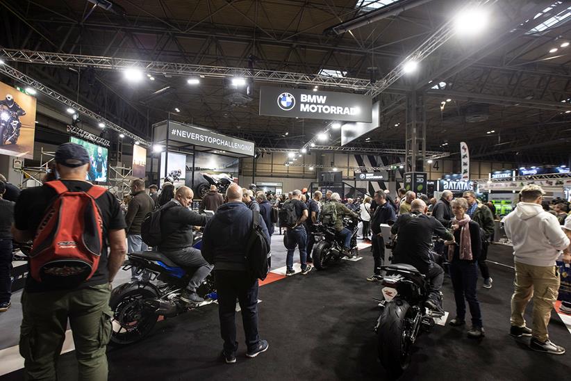 BMW were among the European contingent at this year's Motorcycle Live Show