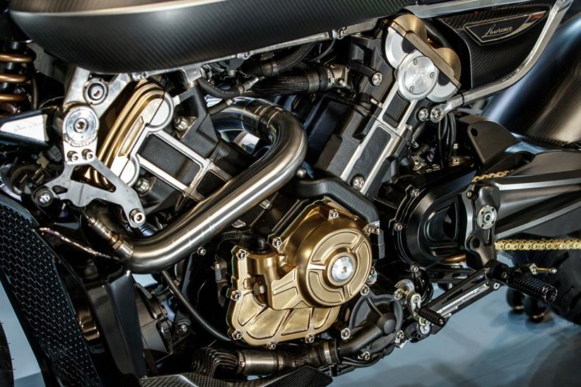 The 997cc V-twin is at the heart of the Brough Superior Dagger