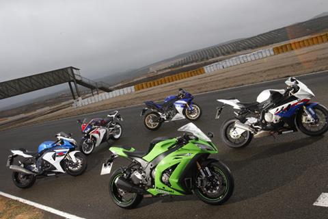 Video: 2011 Kawasaki ZX-10R vs rivals teaser