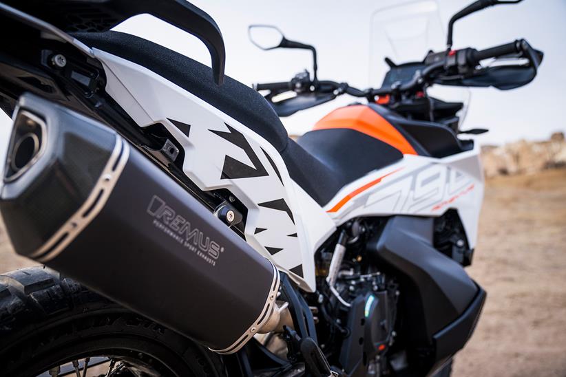 2023 KTM 790 Adventure Remus exhaust