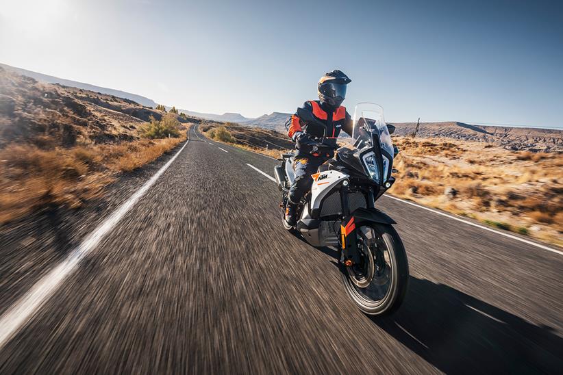 Riding the 2023 KTM 790 Adventure on the road