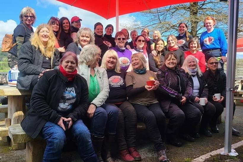 The Rebel 500 Ladies visit Wales