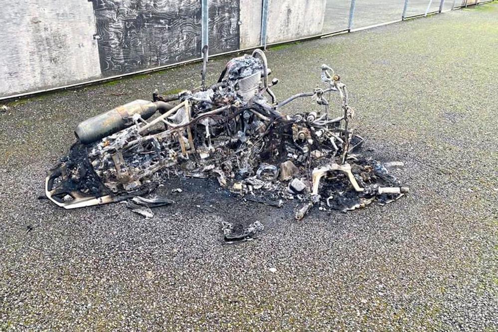 Enough to make your blood boil Volunteer rider's bike stolen and