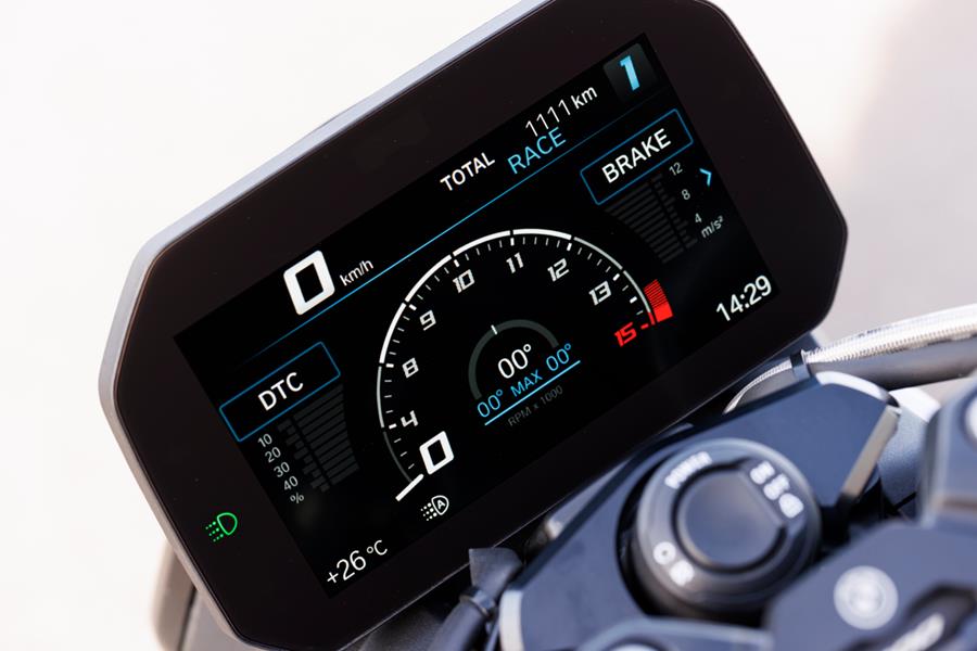 BMW M1000R dash