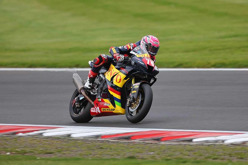 Davey Todd in action at Brands Hatch in October 2022