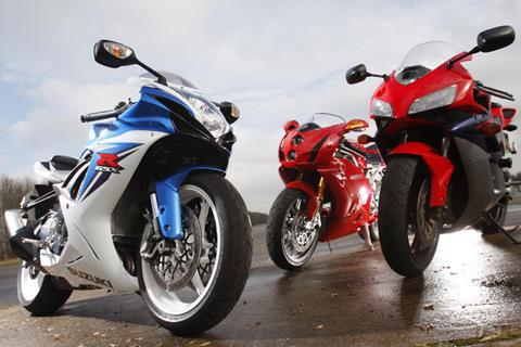 Poll: 2011 Suzuki GSX-R600 vs 2004 Ducati 999S vs 2005 Honda Fireblade