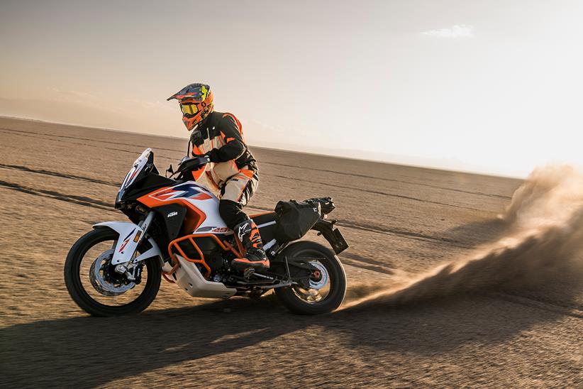 Sliding the 2023 KTM 1290 Super Adventure R