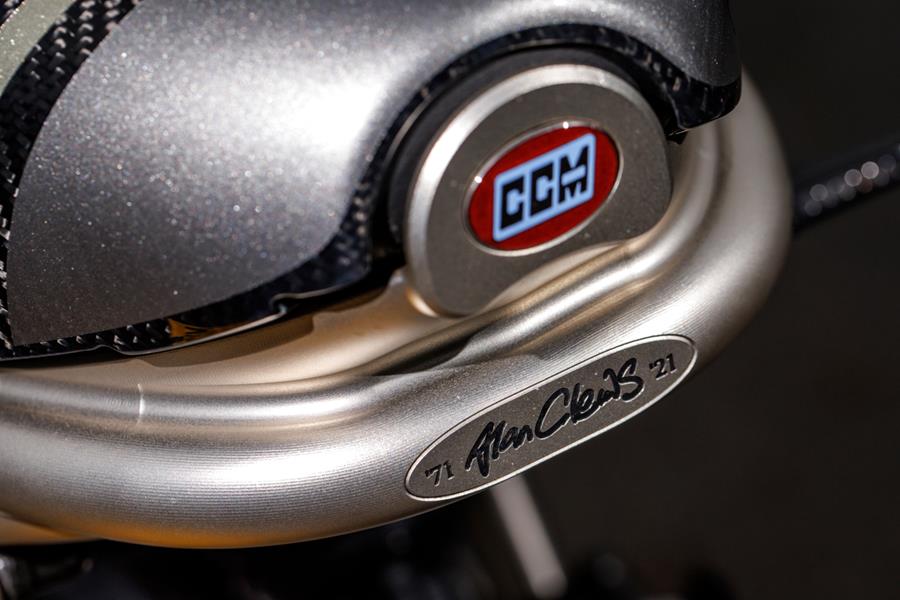 CCM Heritage 71 signature detail