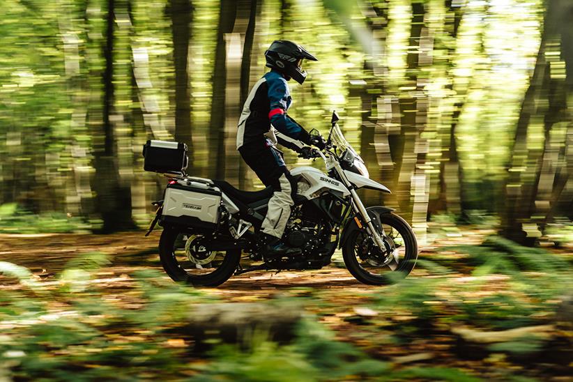 Learn how to handle the track less travelled on a Sinnis Terrain 125