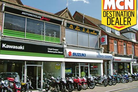 Destination dealer: Lloyd Cooper Motorcycles online