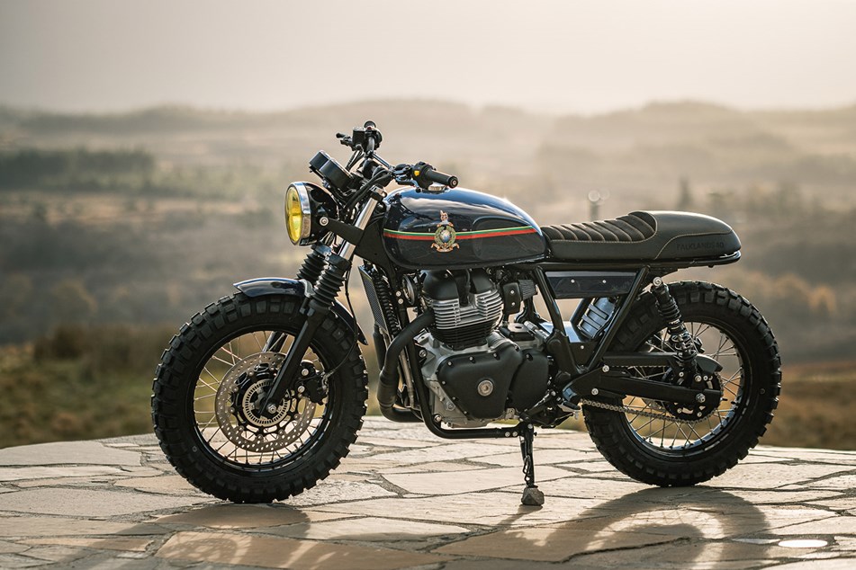 Royal Enfield Interceptor Bootneck: One-off 650 raises £60,000 for charity