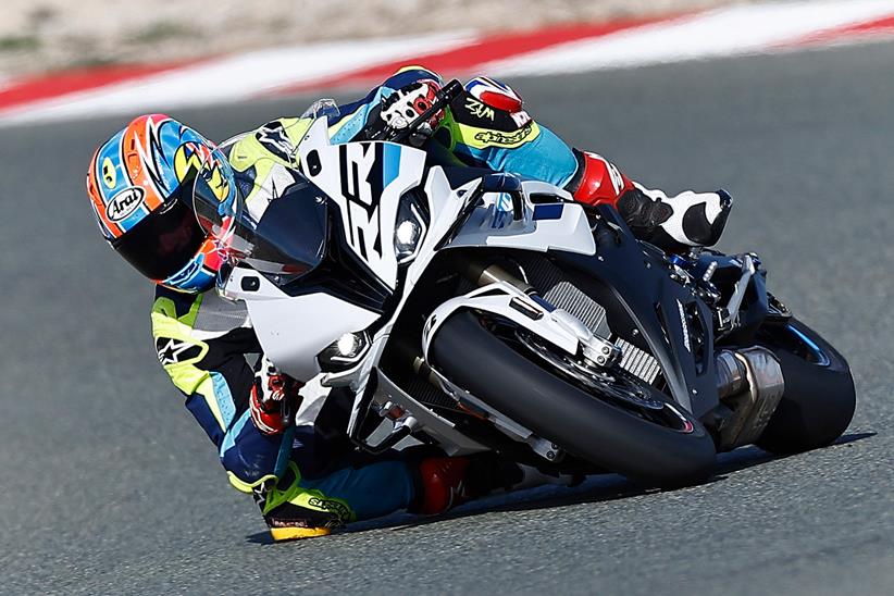 2023 BMW S1000RR on track