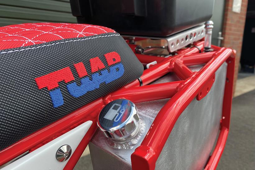 Marlon Motorcycles TUAB auxiliary fuel tank