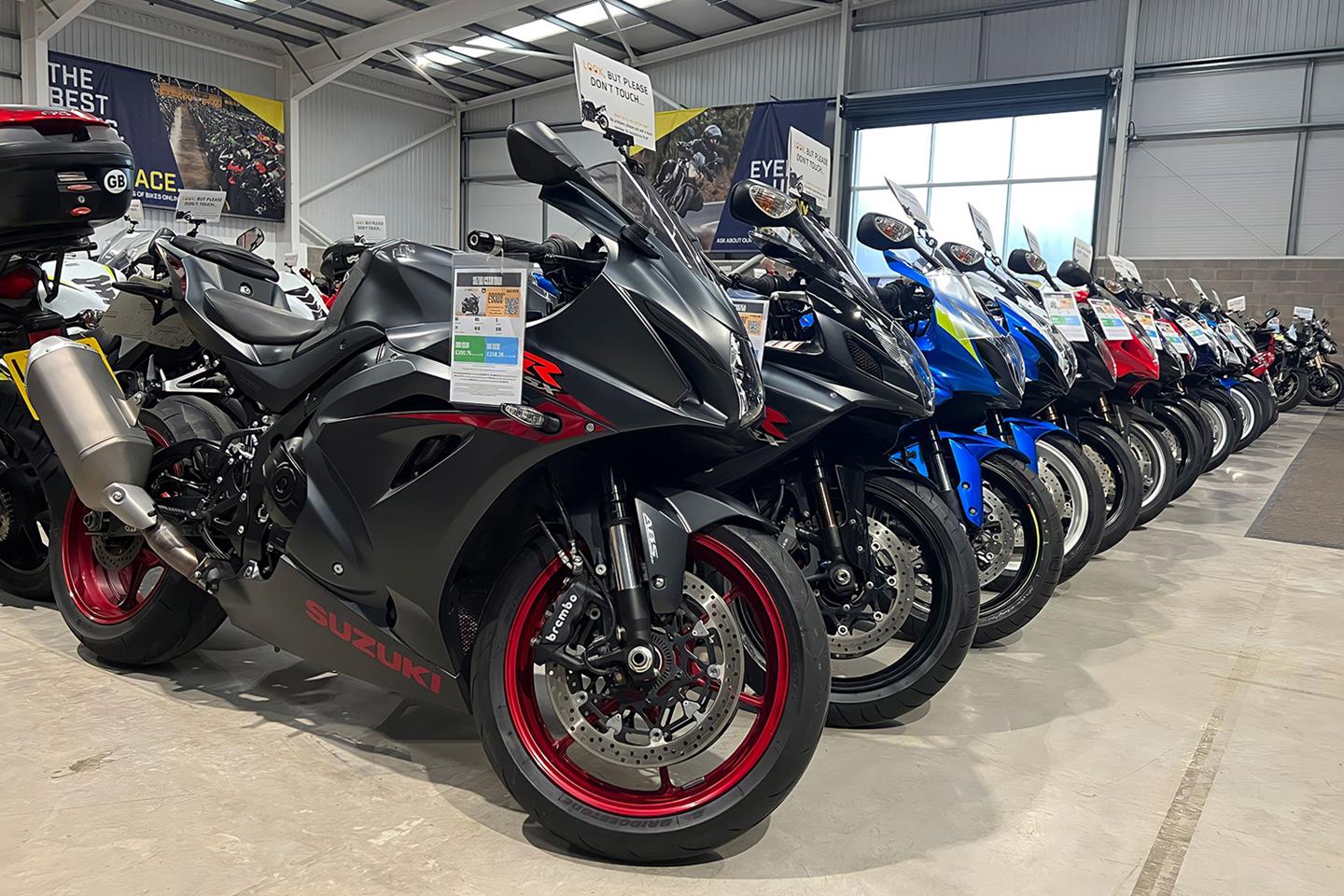 Superbike showroom deals near me