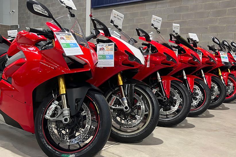 SuperBike Factory Bristol Ducatis in stock