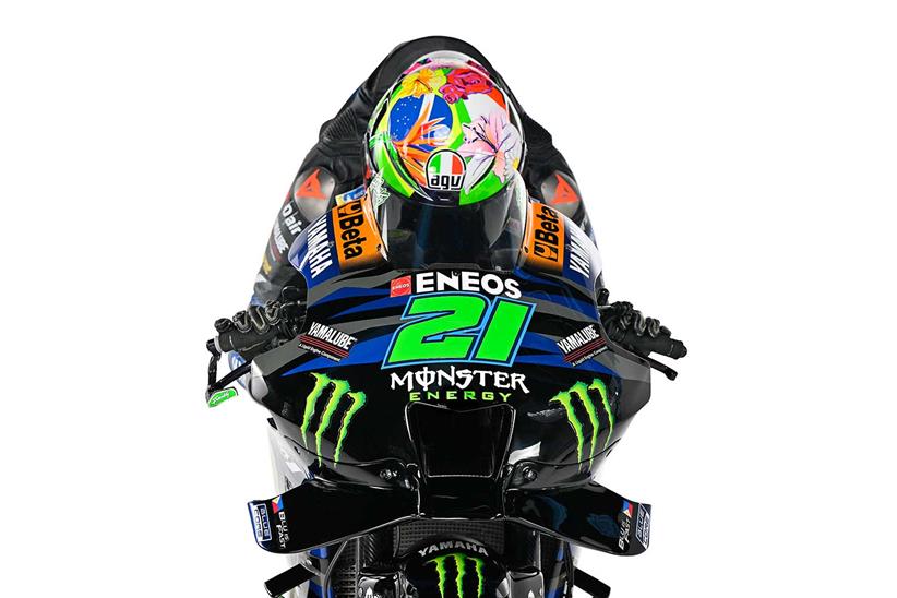 Franco Morbidelli onboard the new-look Monster Energy Yamaha M1