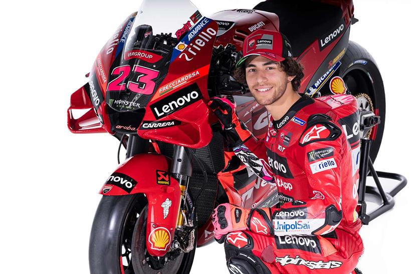 Enea Bastianini joins the factory Ducati team this season.