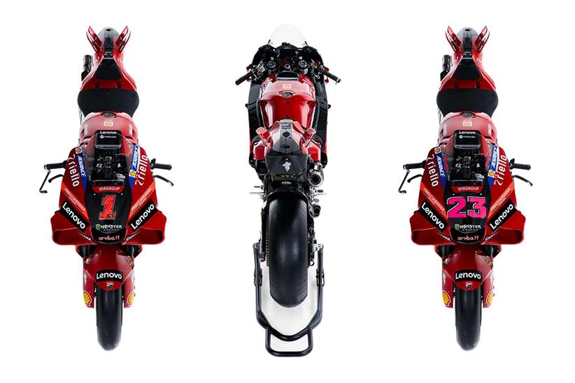 The 2023 MotoGP Ducati livery