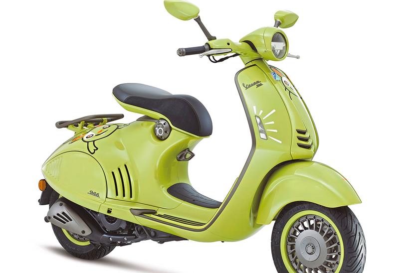 The Vespa 946 10° Anniversario honours the Year of the Rabbit