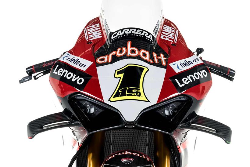 Alvaro Bautista's Number One Ducati Superbike