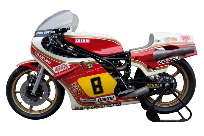 Hailwood's iconic Suzuki