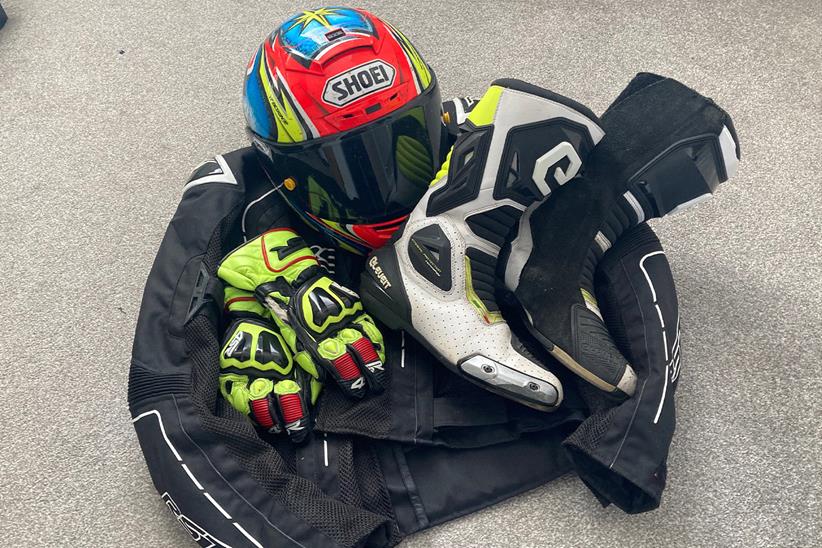 Unused motorbike kit can be sold for charity