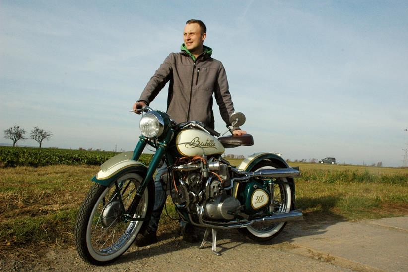 Marek Foltis with the Bistella 500