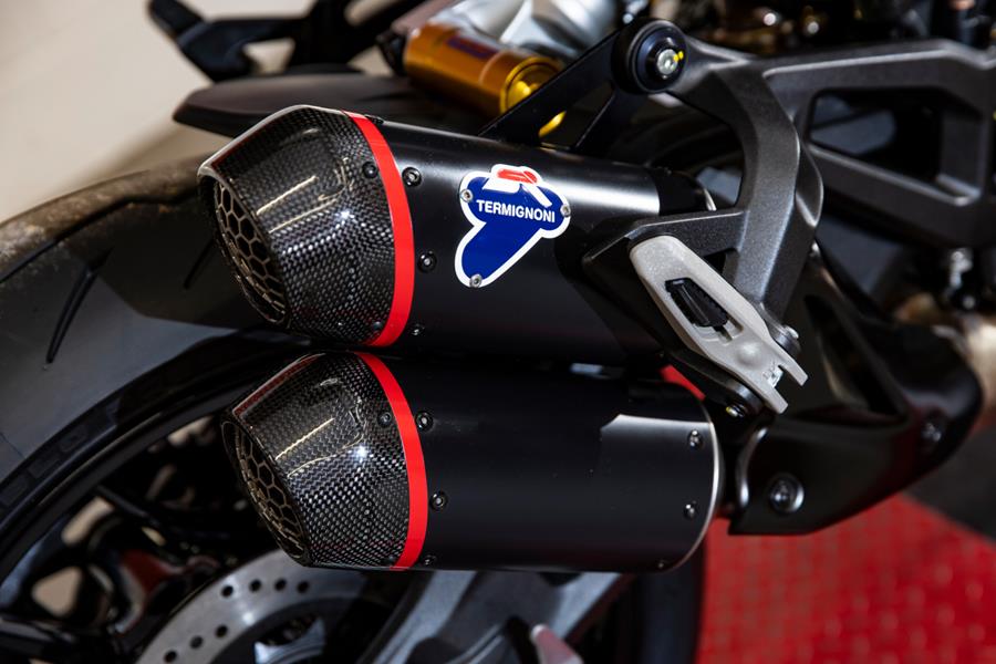 2023 Ducati Monster SP exhaust