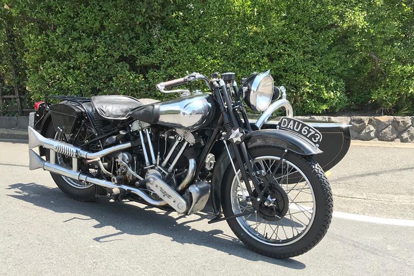 1936 Brough Superior SS100