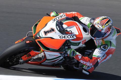 Win VIP passes to Donington WSB with Alitalia Aprilia