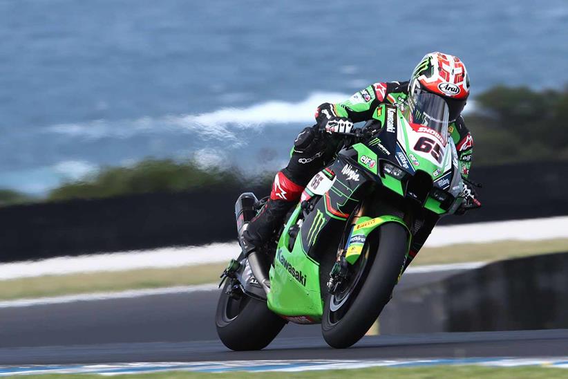 Jonathan Rea during the Phillip Island Test