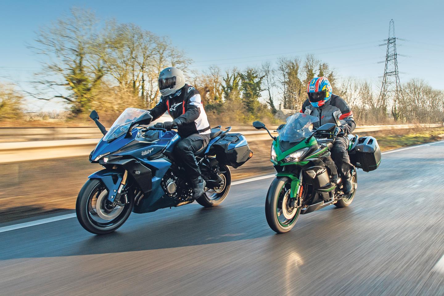 Speedy and supple It s MCN s best sports tourer motorcycles of 2023