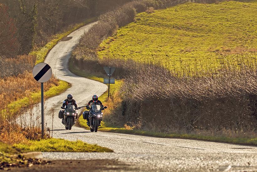 Best sports tourers: Kawasaki Ninja 1000SX vs Suzuki GSX-S1000GT on the road together