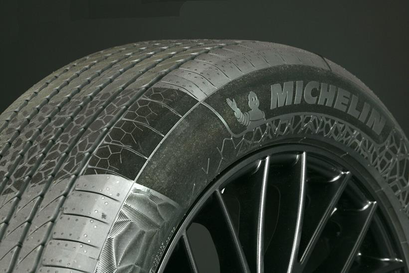 Michelin's sustainable car tyre