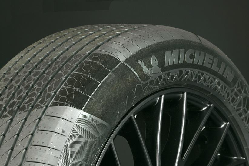 Michelin's sustainable car tyre