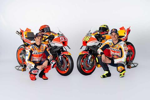 MotoGP: Marc Marquez and Joan Mir unveil 2023 Repsol Honda RC213V livery