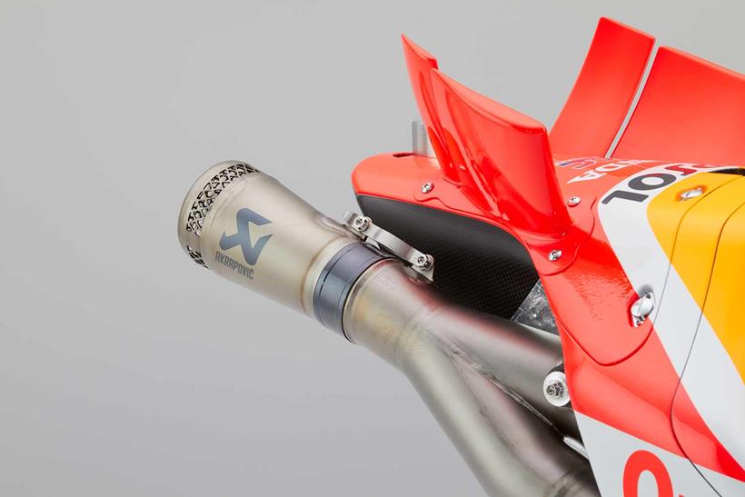 2023 Repsol Honda Akrapovič exhaust