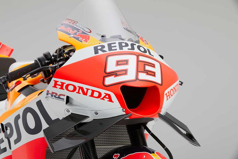 2023 Repsol Honda RC213V air intake