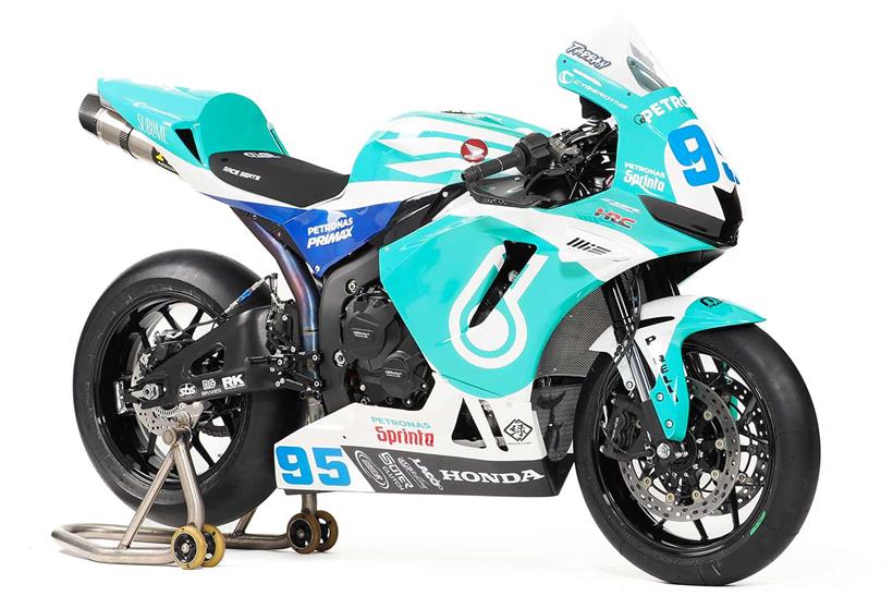 Tarran Mackenzie's Petronas MIE MS Racing Honda CBR600