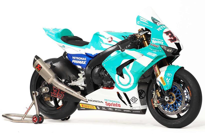 Hafizh Syahrin's Petronas MIE Racing Honda Fireblade