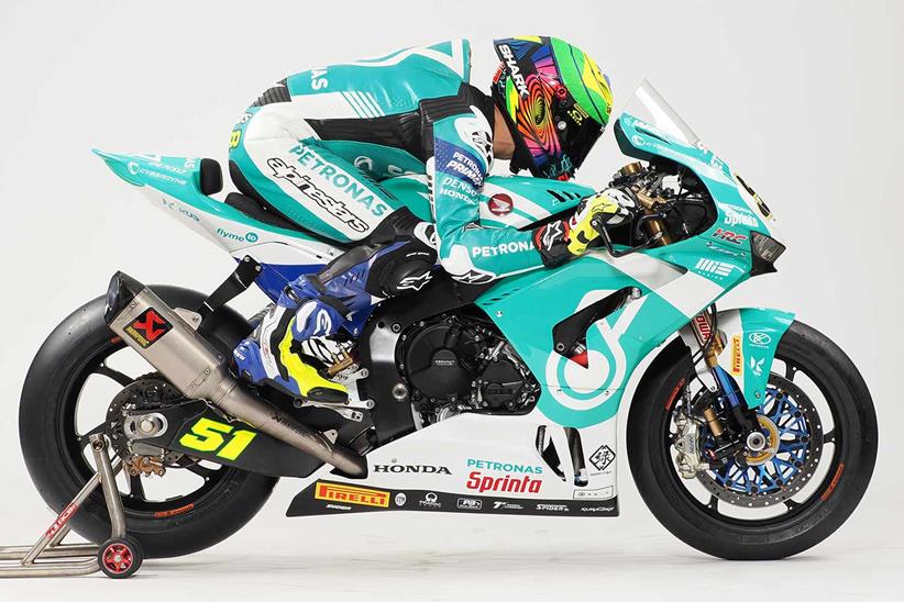 Eric Granado onboard his Petronas MIE Racing Honda Fireblade