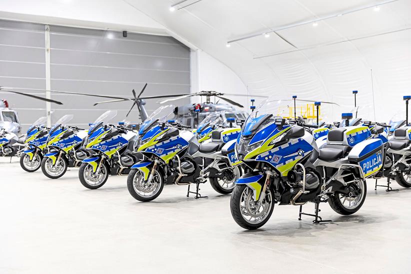 Polish police have bought 503 of the modified BMW R1250RT models