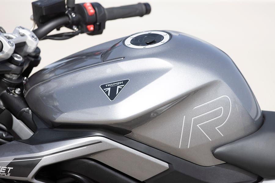 Triumph Street Triple 765 R fuel tank