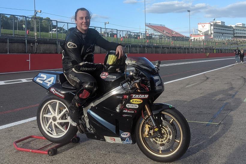 Harley Goszisz in pitlane