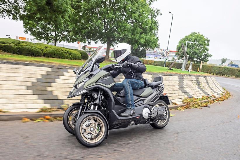 Kymco's CV3 arrives in the UK