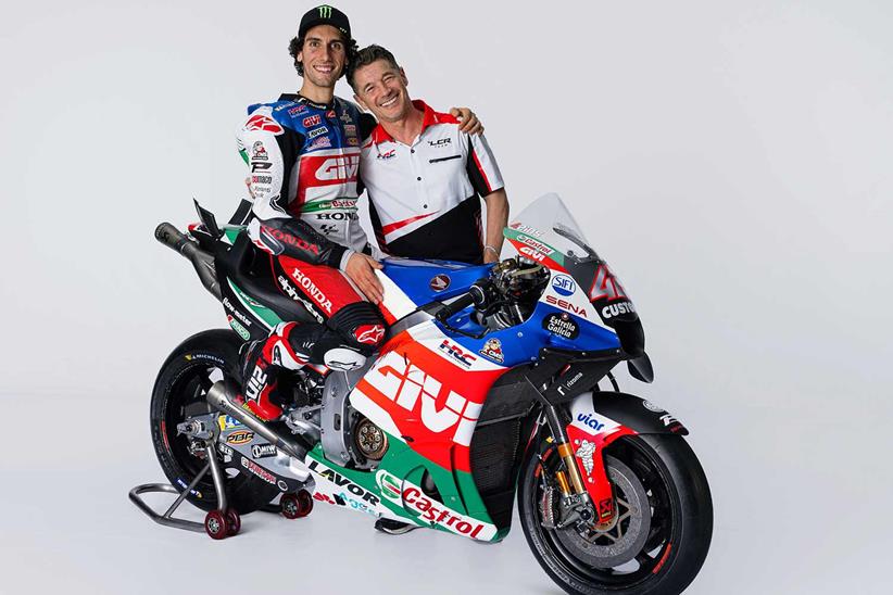 Alex Rins and Lucio Cecchinello