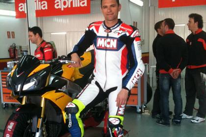 Neeves is very impressed with the new Aprilia Tuono