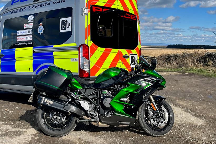 North Yorkshire Police's Kawasaki Ninja H2 SX