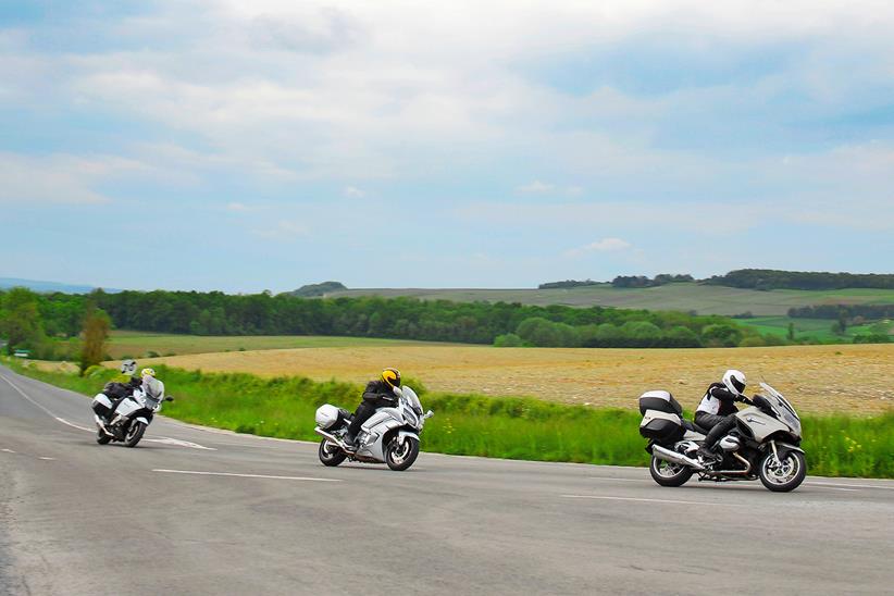 Motorcycle touring in France